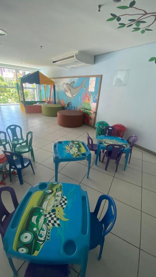 Apartamento Beira Mar Fortaleza Beach Class Bagian luar foto
